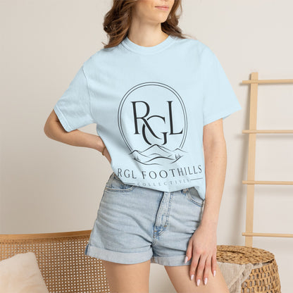 RGL Foothills Mountain Logo T-Shirt — Minimalist Outdoor Graphic Tee