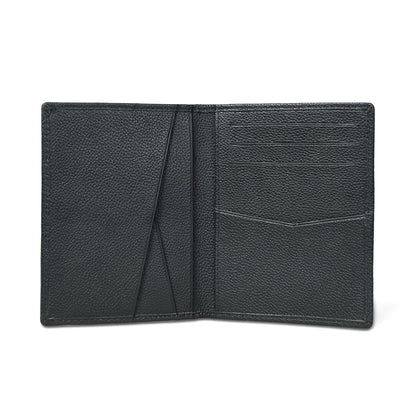 Front Pocket Black Passport Holder