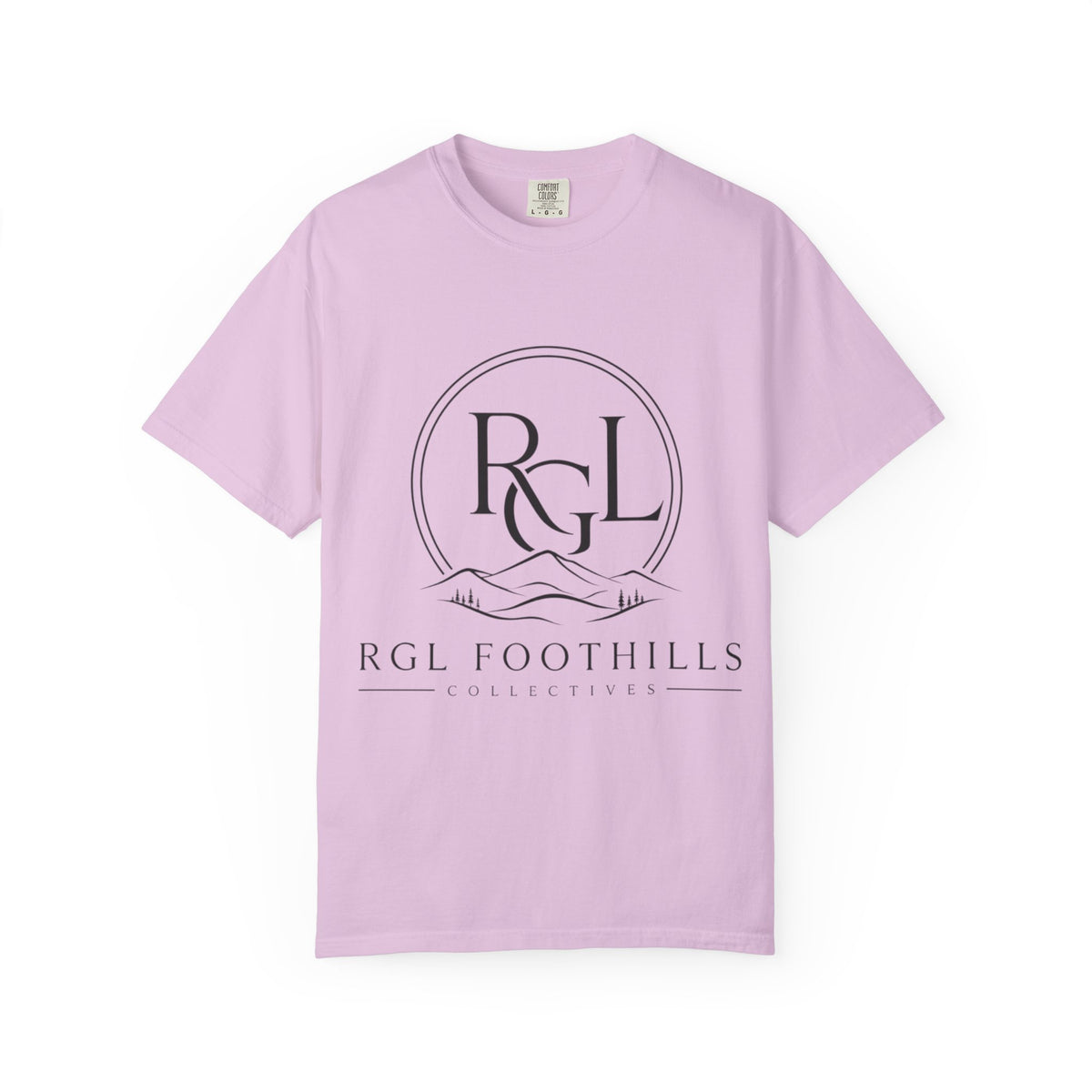 RGL Foothills Mountain Logo T-Shirt — Minimalist Outdoor Graphic Tee