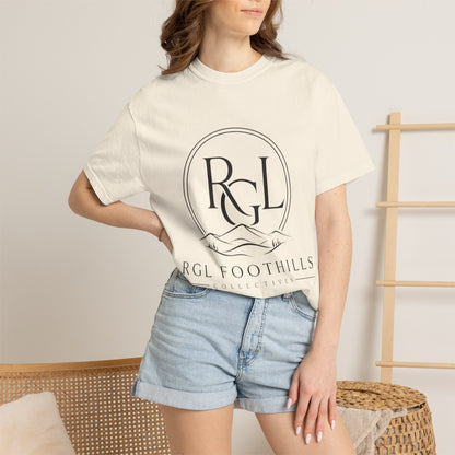 RGL Foothills Mountain Logo T-Shirt — Minimalist Outdoor Graphic Tee