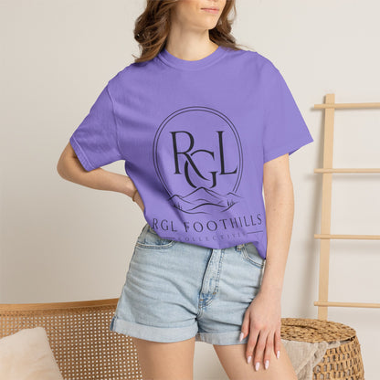 RGL Foothills Mountain Logo T-Shirt — Minimalist Outdoor Graphic Tee
