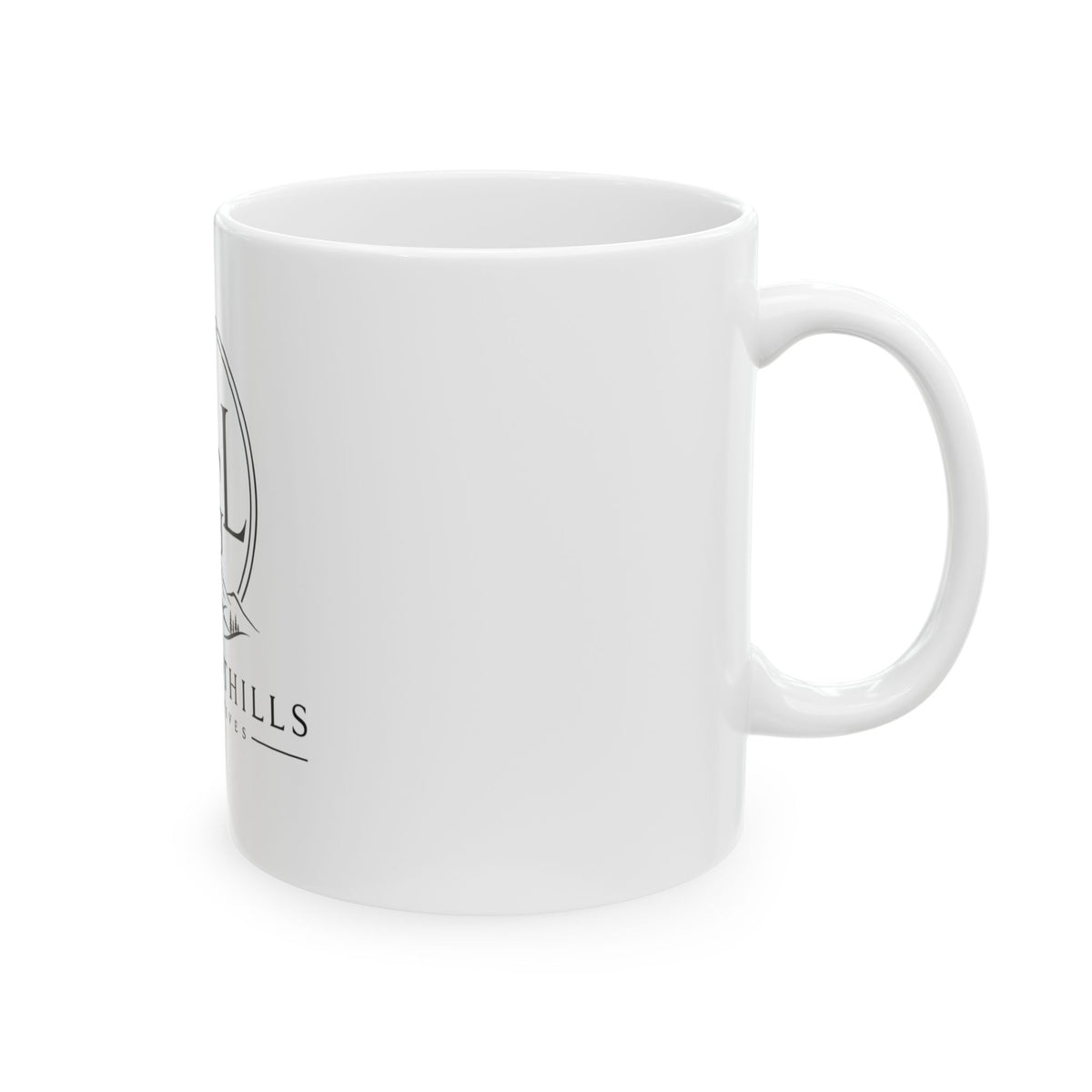 RGL Foothills Logo Ceramic Mug – Scenic Mountain Coffee Cup (11oz & 15oz)