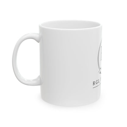 RGL Foothills Logo Ceramic Mug – Scenic Mountain Coffee Cup (11oz & 15oz)