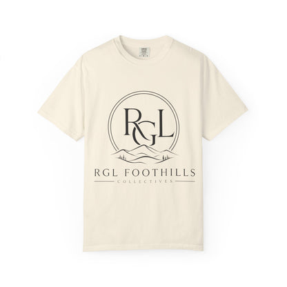RGL Foothills Mountain Logo T-Shirt — Minimalist Outdoor Graphic Tee