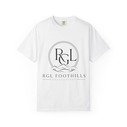 RGL Foothills Logo T-Shirt — Minimal Mountain Graphic Tee