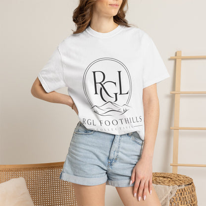RGL Foothills Mountain Logo T-Shirt — Minimalist Outdoor Graphic Tee