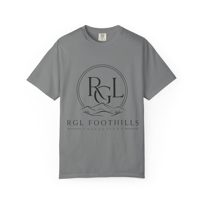 RGL Foothills Mountain Logo T-Shirt — Minimalist Outdoor Graphic Tee