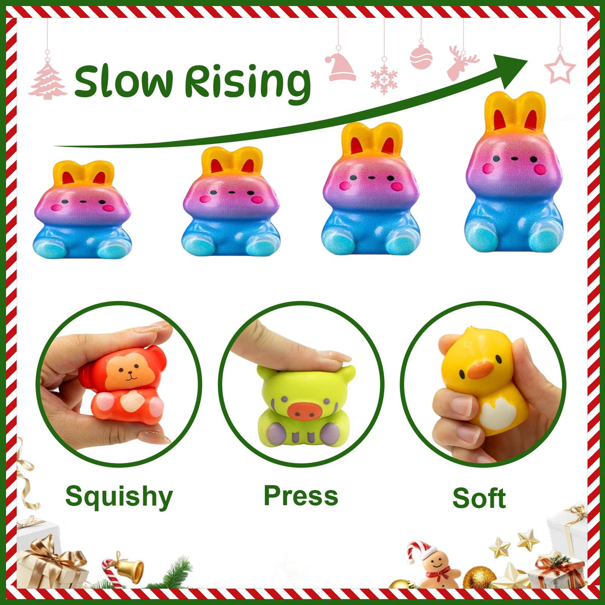 2025 Christmas Advent Calendar 24 Days Slow Rising Squishy