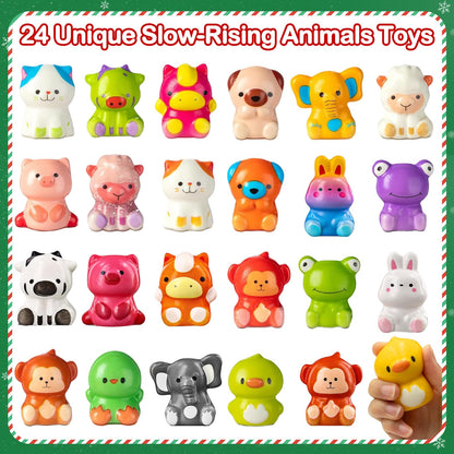 2025 Christmas Advent Calendar 24 Days Slow Rising Squishy