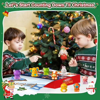 2025 Christmas Advent Calendar 24 Days Slow Rising Squishy