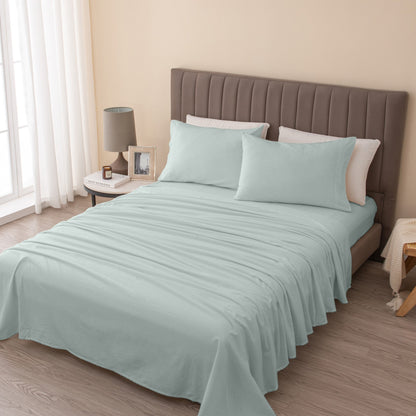 Turkish Cotton Flannel Sheet - Raye Collection