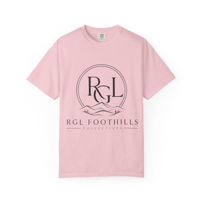 RGL Foothills Mountain Logo T-Shirt — Minimalist Outdoor Graphic Tee
