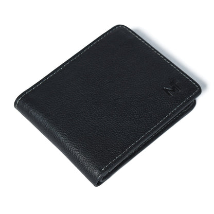 Classic Black Leather Wallet