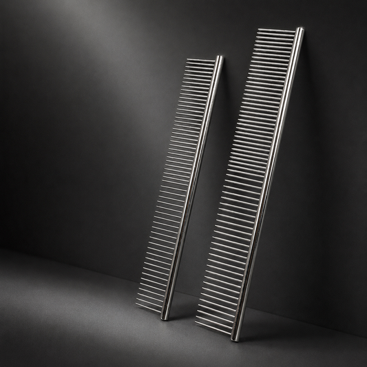 Stainless Steel Pet Row Comb for Dogs and Cats