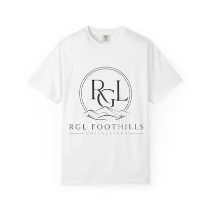 RGL Foothills Mountain Logo T-Shirt — Minimalist Outdoor Graphic Tee