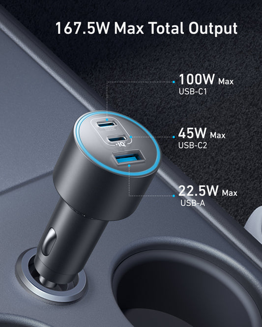 Car Charger (3 Ports)