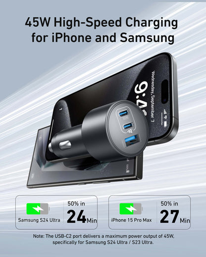 Car Charger (3 Ports)