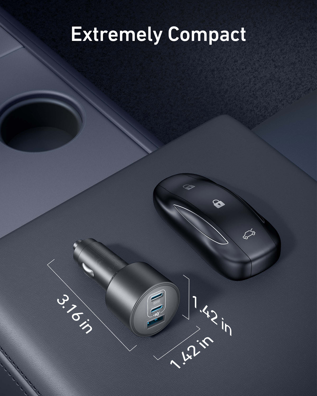 Car Charger (3 Ports)