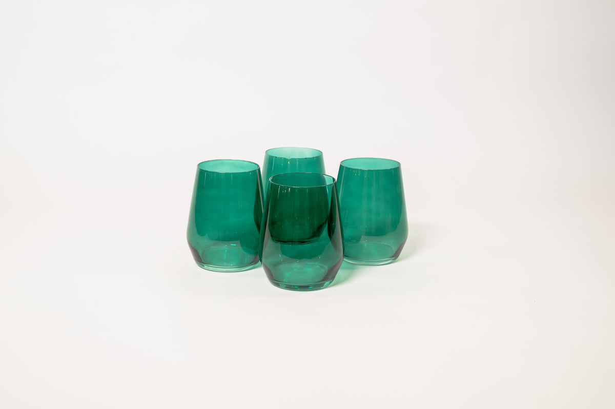 Emerald Green - Colored Wine Glass
