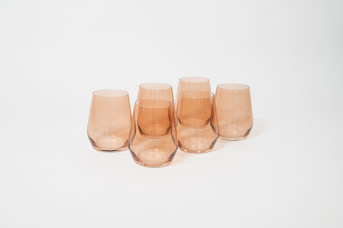 Brown Sugar - Colored Wine Glass