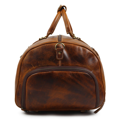 Heritage Buffalo Leather Duffle Bag