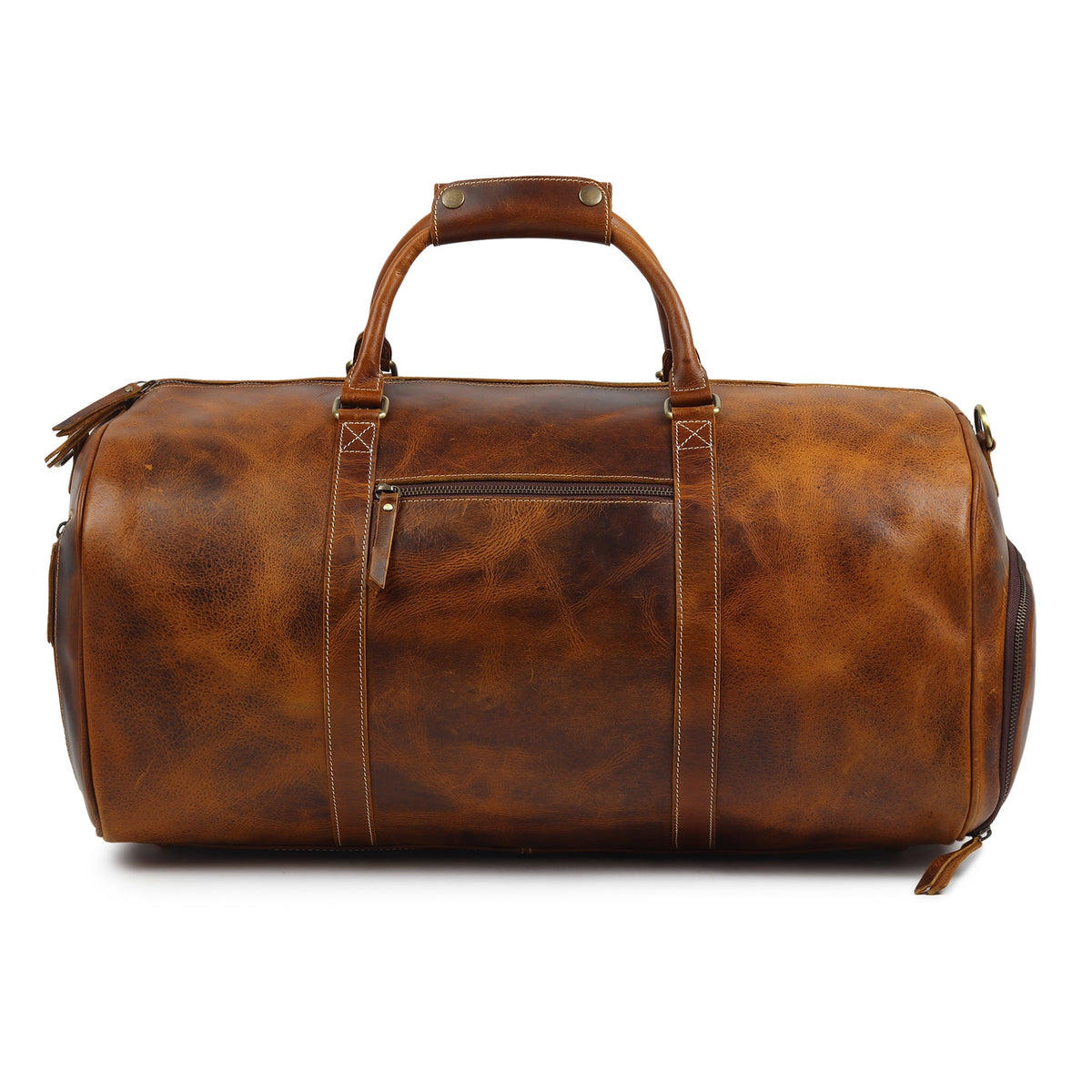 Heritage Buffalo Leather Duffle Bag