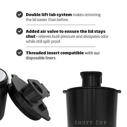 Snuff Cup Pro V3 - Customizable