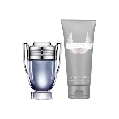 Invictus By Paco Rabanne for Men 2Pcs Set EDT Spray