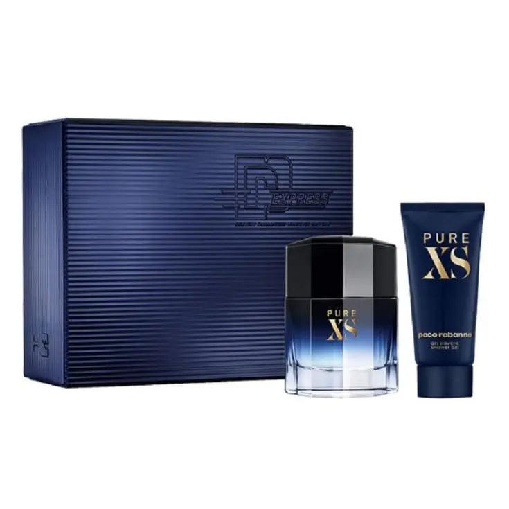 Pure XS By Paco Rabanne For Men 2Pcs Set EDT Spray