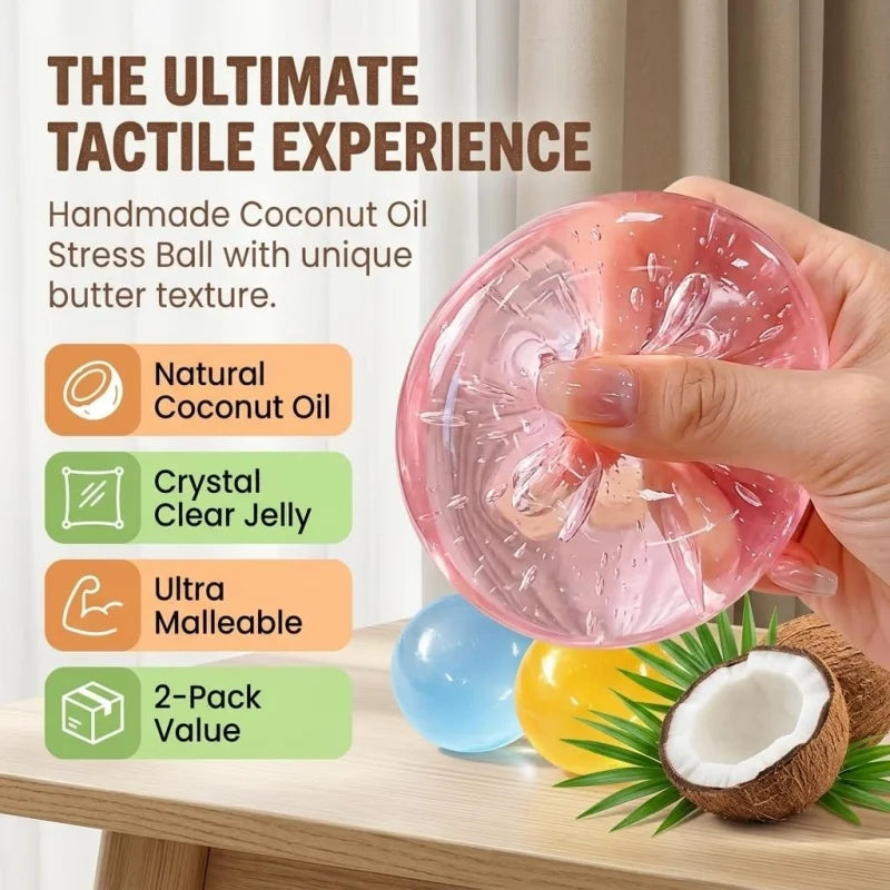 Coconut Oil Squishy Ball