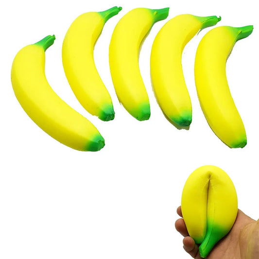 Jumbo Squishy Banana Stress Toy