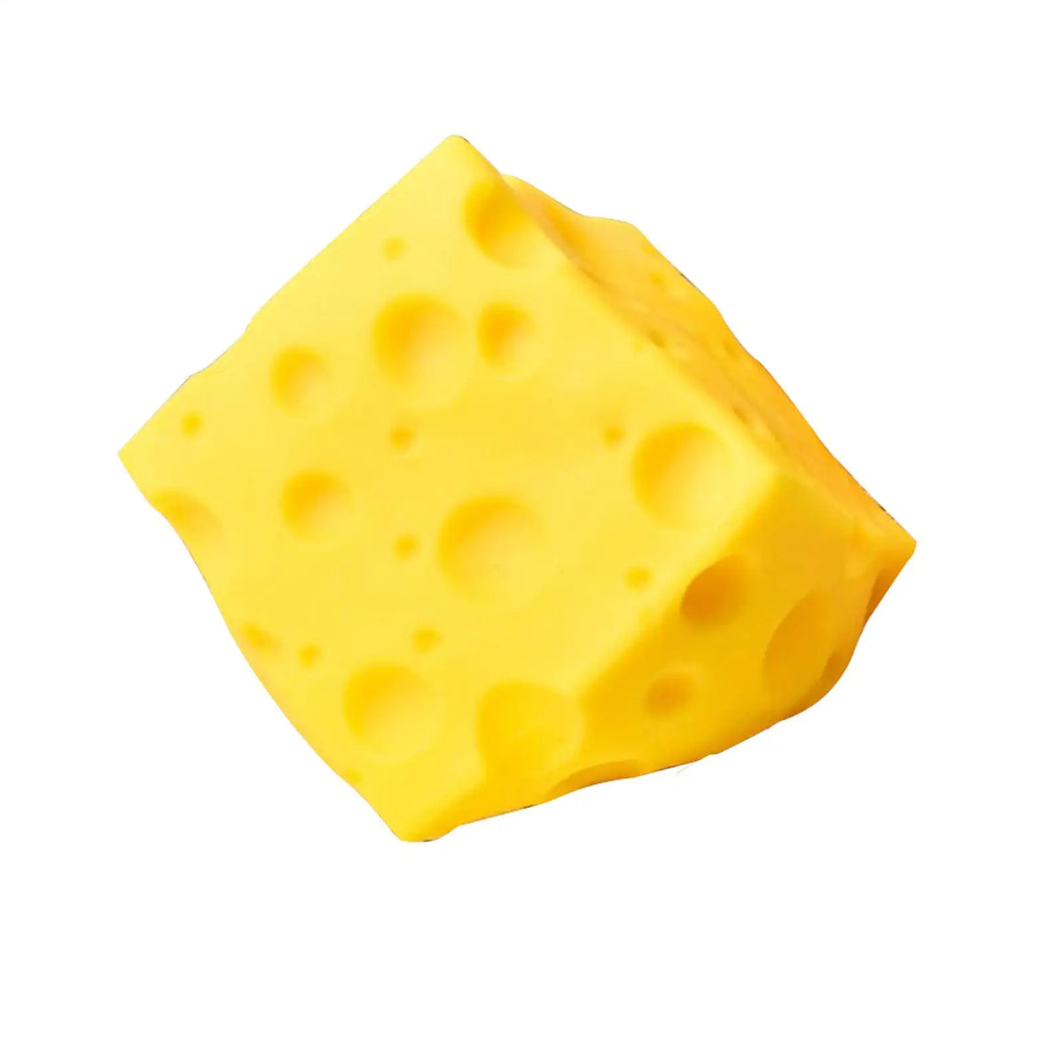Squishy Cheese Cube Fidget Toy