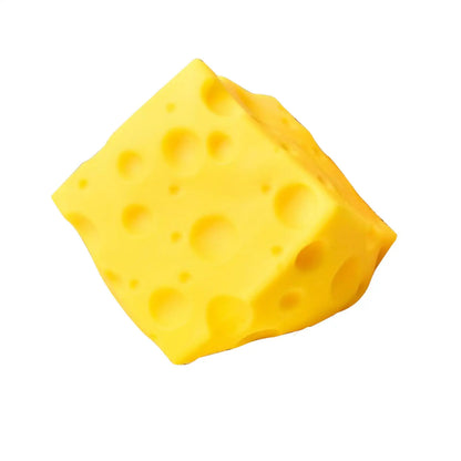 Squishy Cheese Cube Fidget Toy