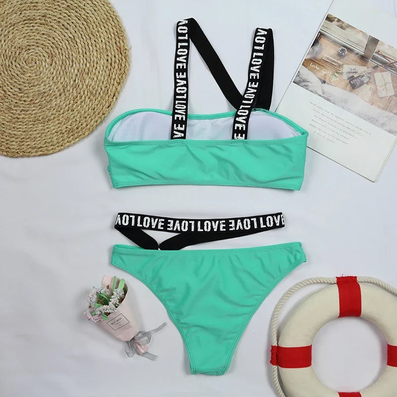 Bikini Green Swimsuit