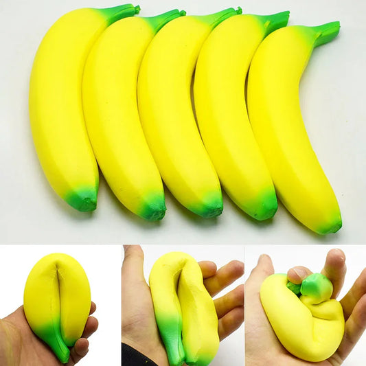 Jumbo Squishy Banana Stress Toy
