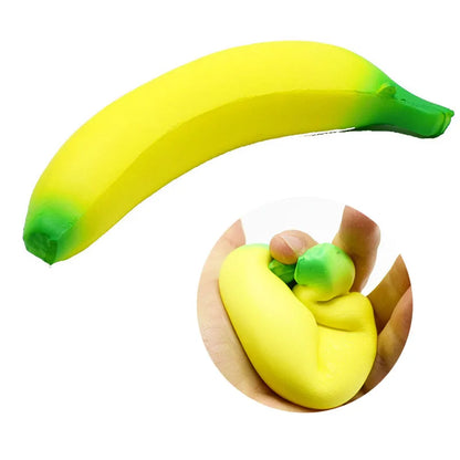 Jumbo Squishy Banana Stress Toy
