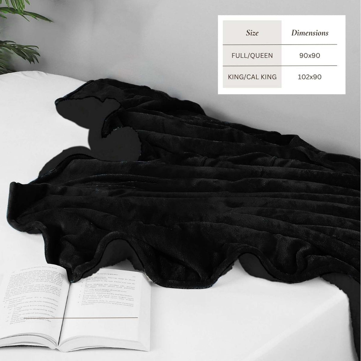 Velvet Plush Sherpa Bed Blanket - Sherpa Fleece Collection