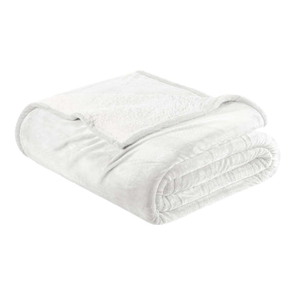 Velvet Plush Sherpa Bed Blanket - Sherpa Fleece Collection