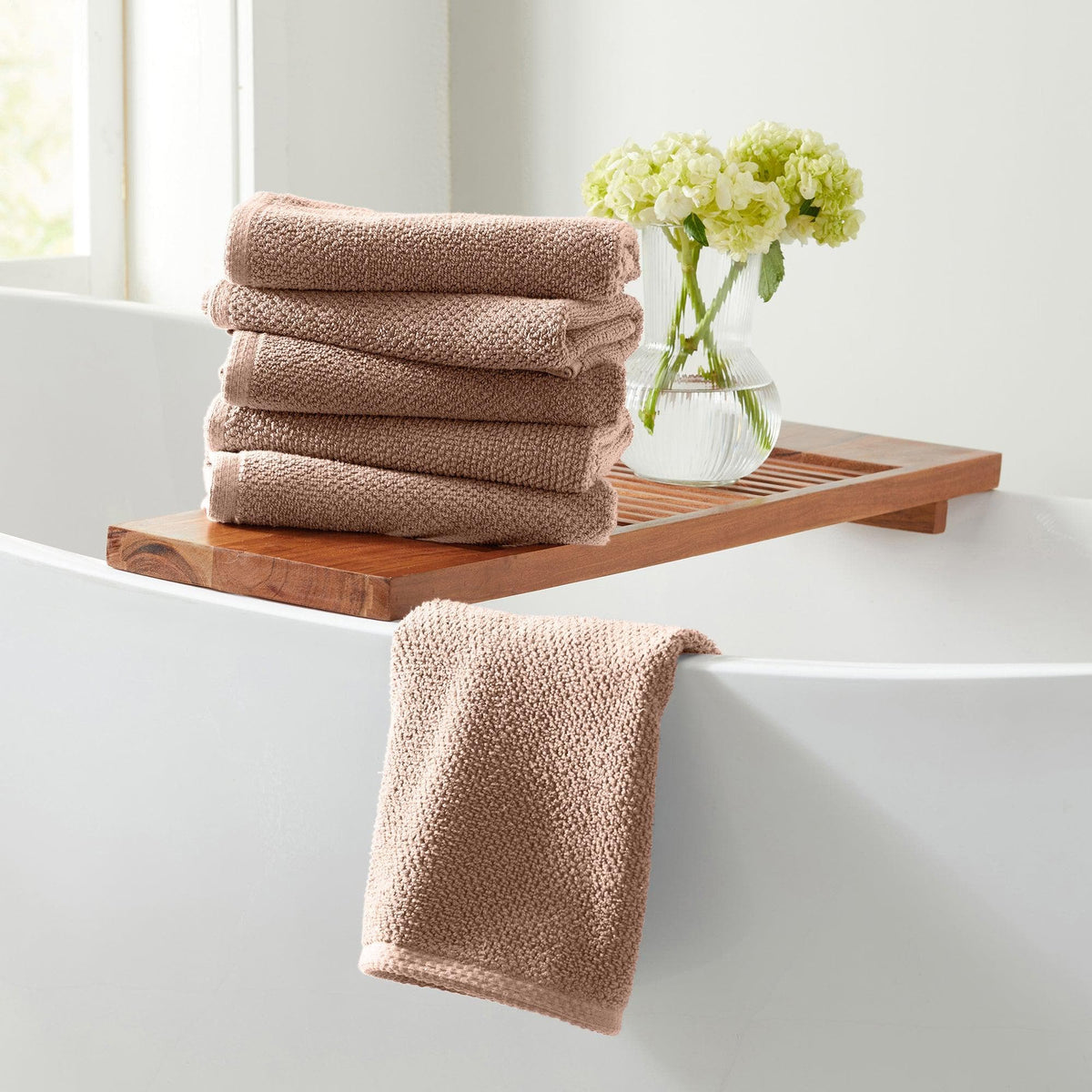 6 Piece Set Cotton Bath Towels - Kasper Collection