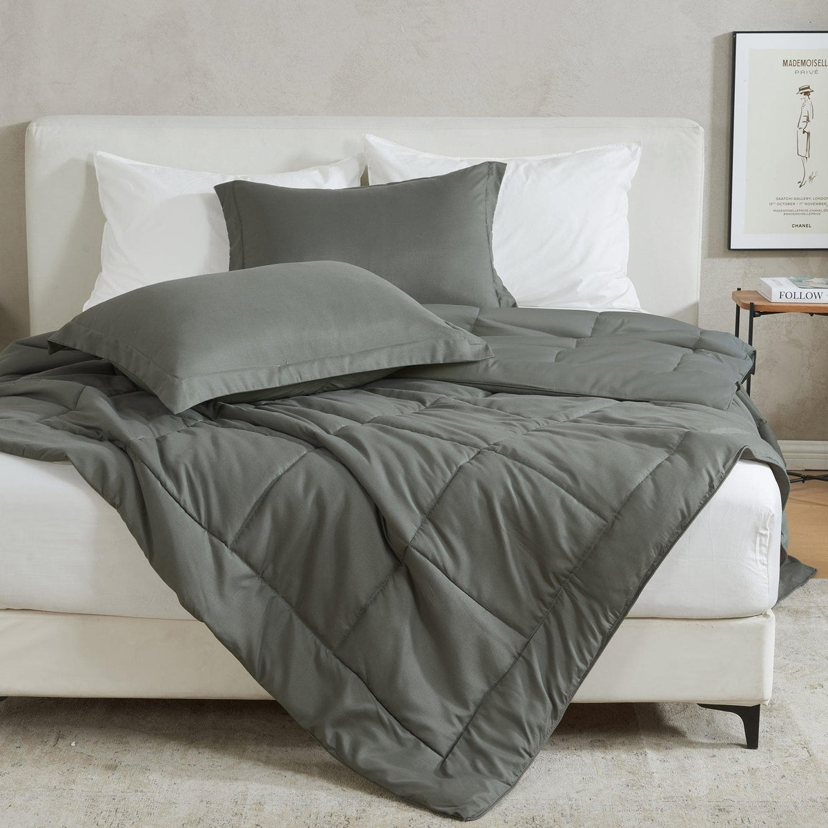Reversible Comforter Set - Odette Collection
