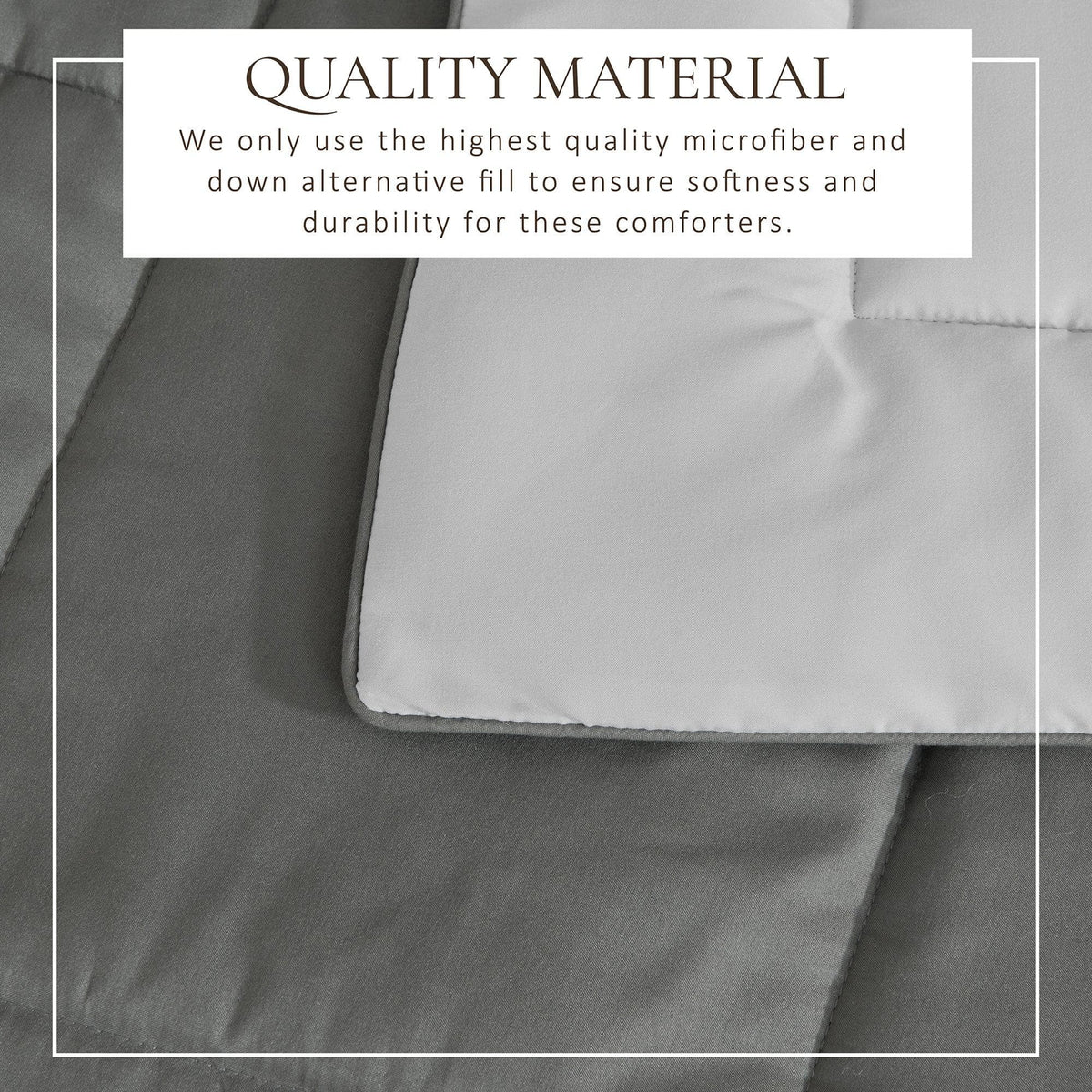 Reversible Comforter Set - Odette Collection
