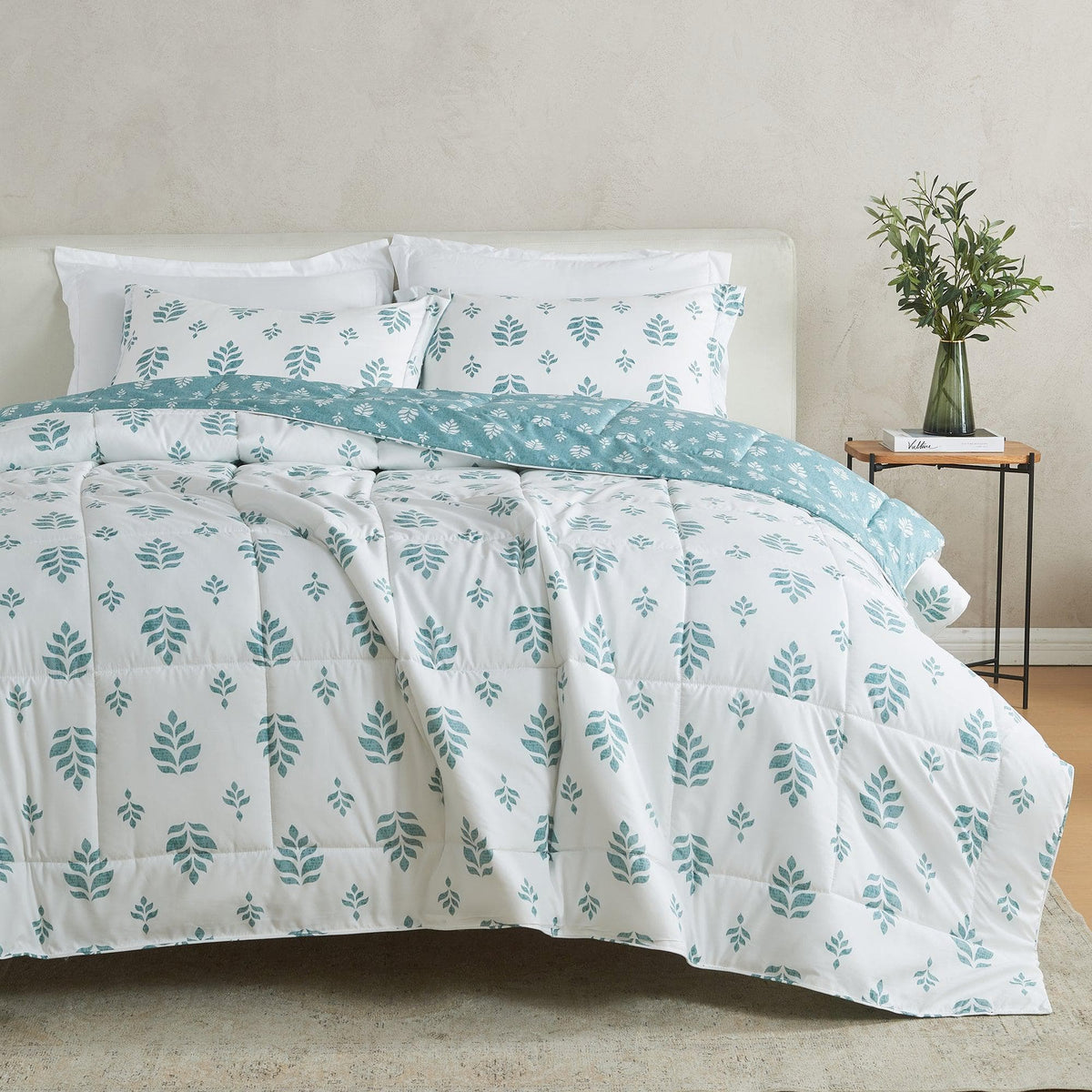 Reversible Comforter Set - Odette Collection