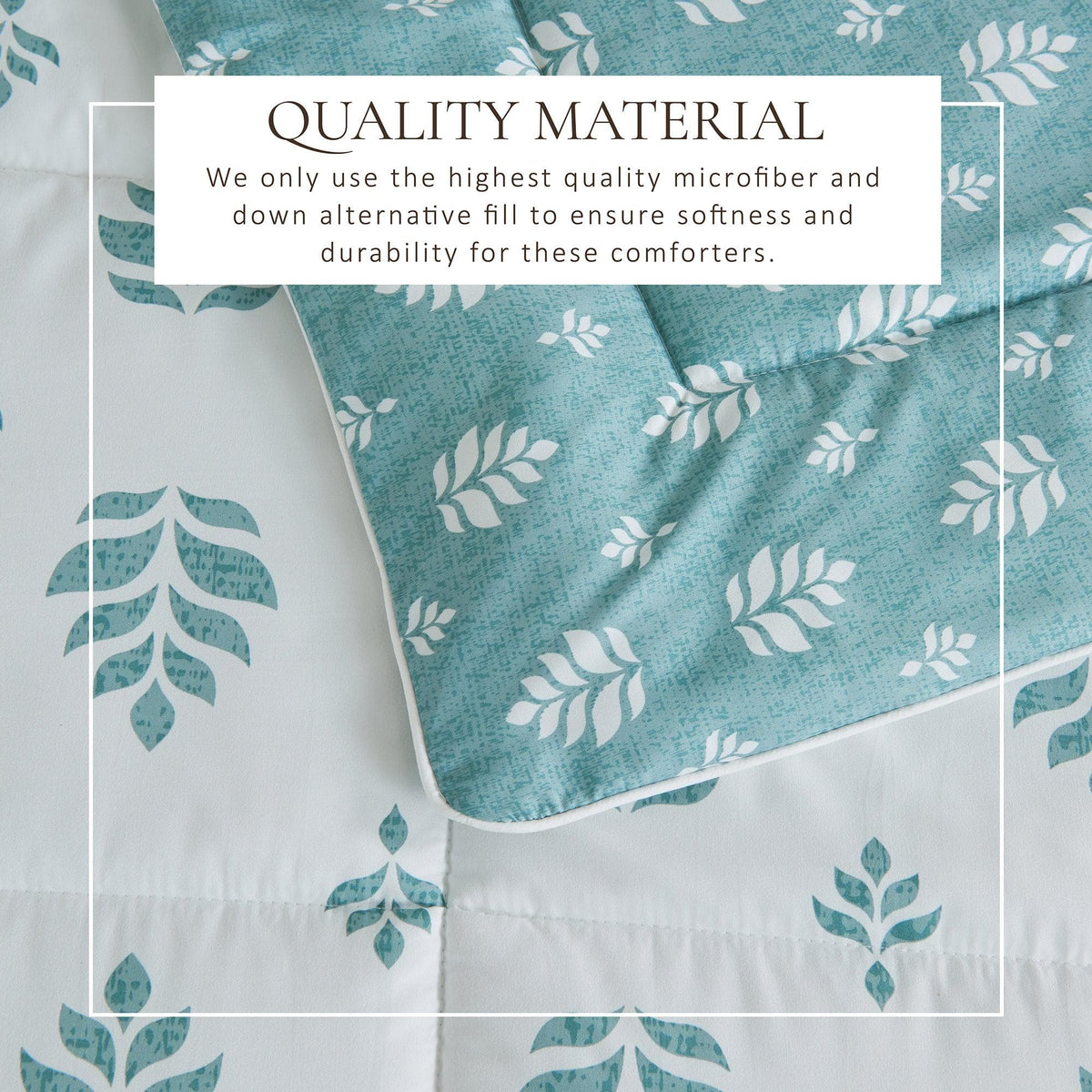 Reversible Comforter Set - Odette Collection