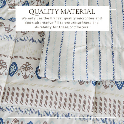 Reversible Comforter Set - Odette Collection