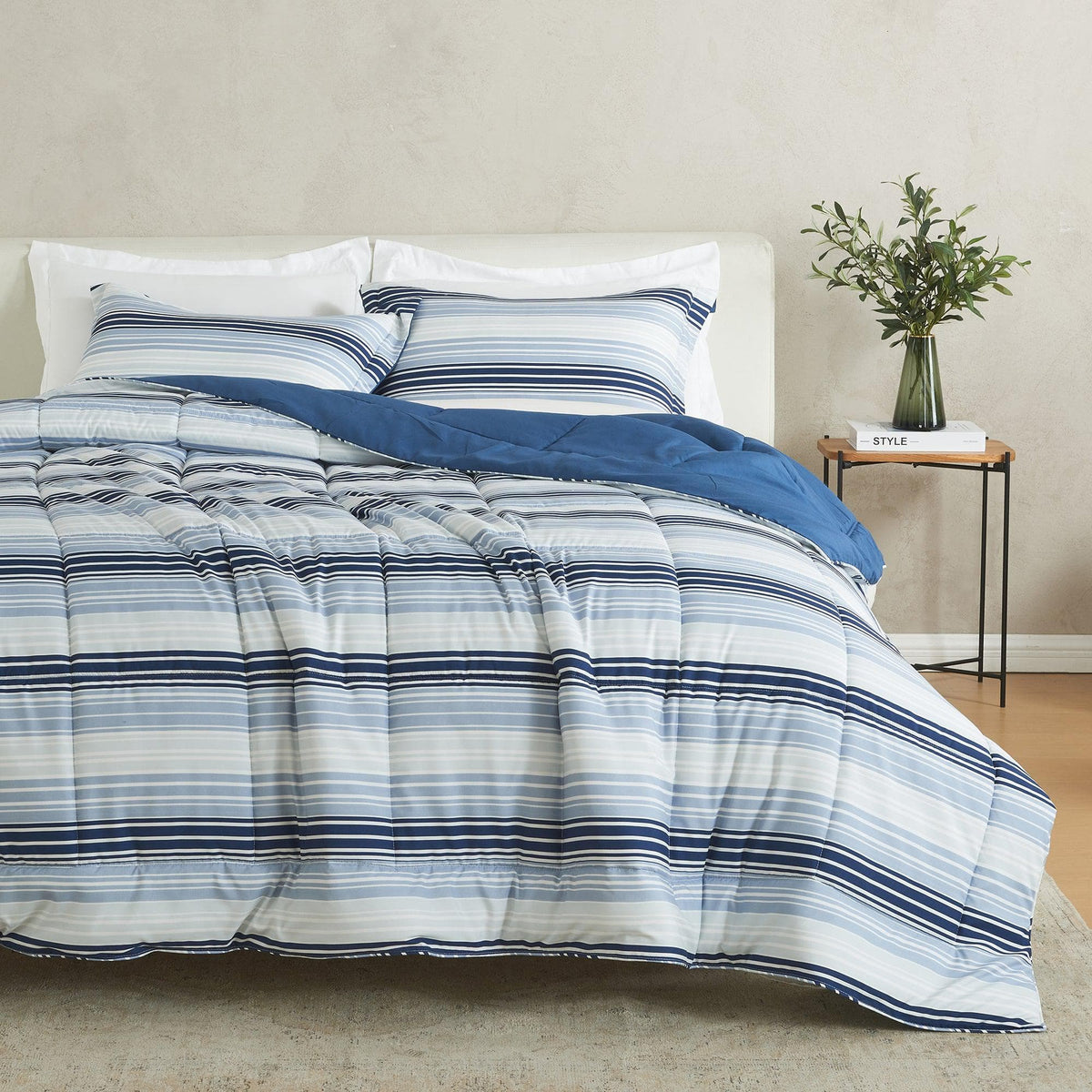 Reversible Comforter Set - Odette Collection
