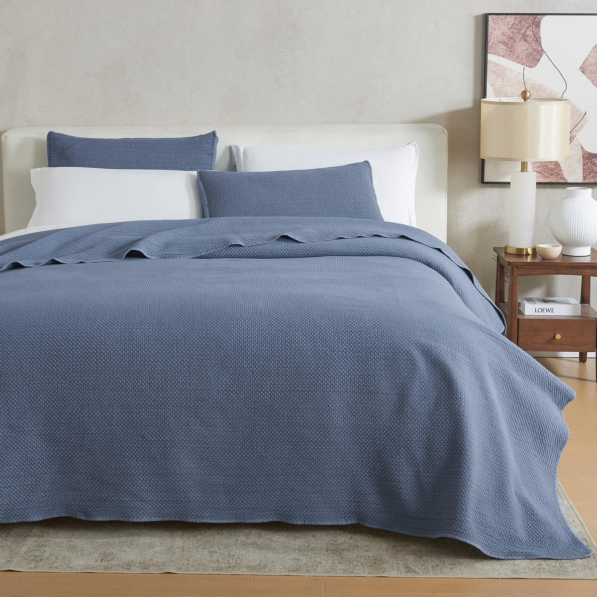 Stonewashed Relaxed Quilt Set - Vittoria Collection