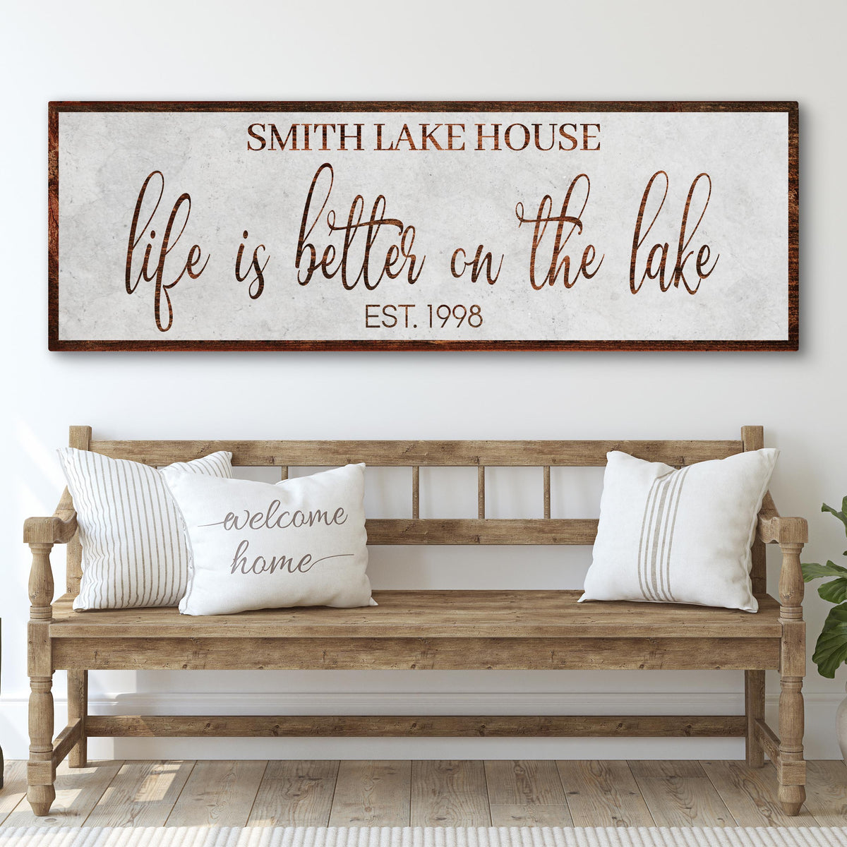 Life Is Better On The Lake Sign