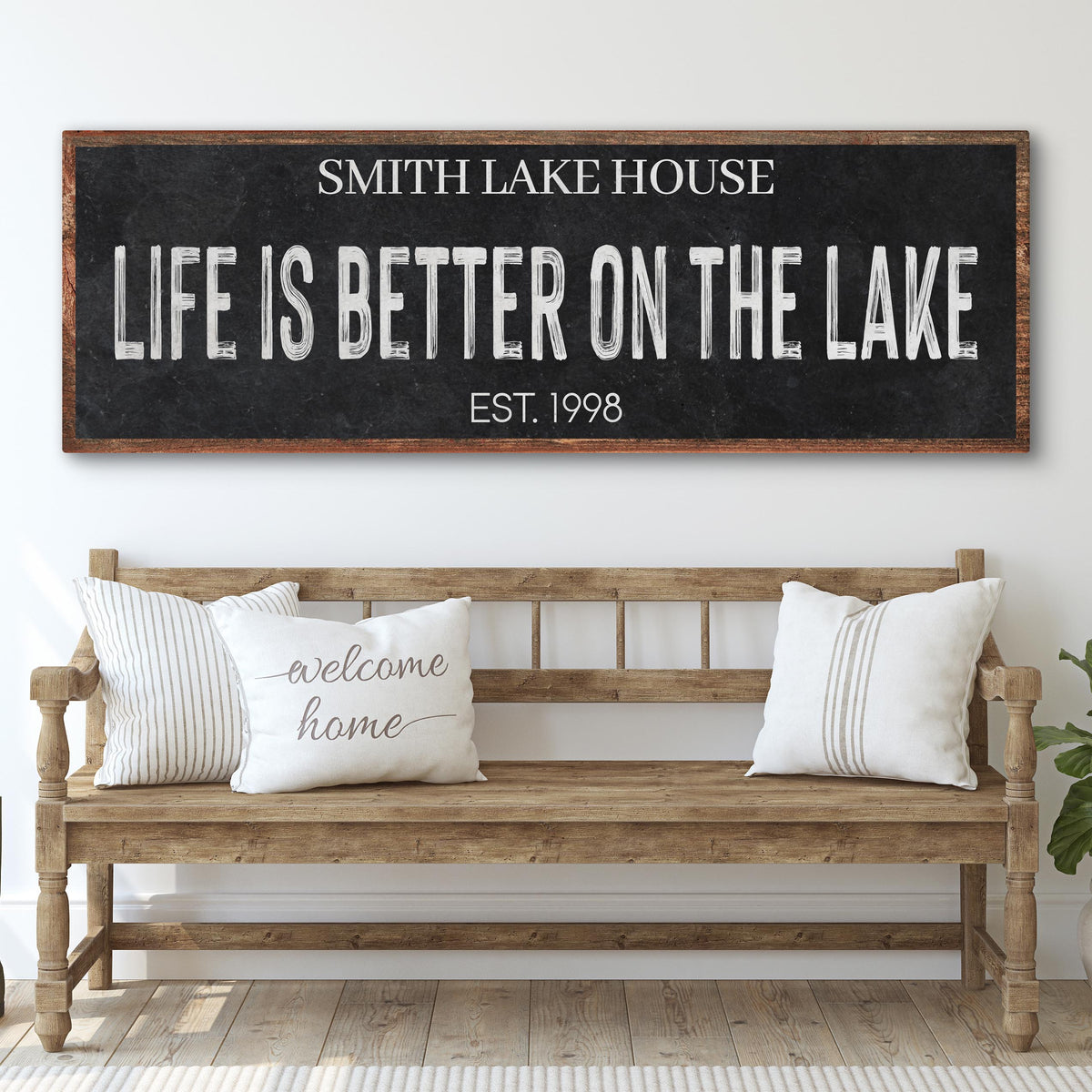 Life Is Better On The Lake Sign