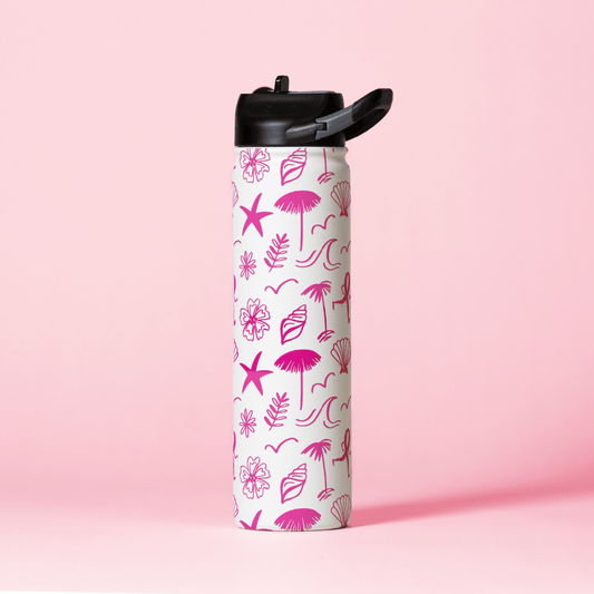 27 oz. Sport Bottle | SIC X DONNA Run with a Purpose - Matte White