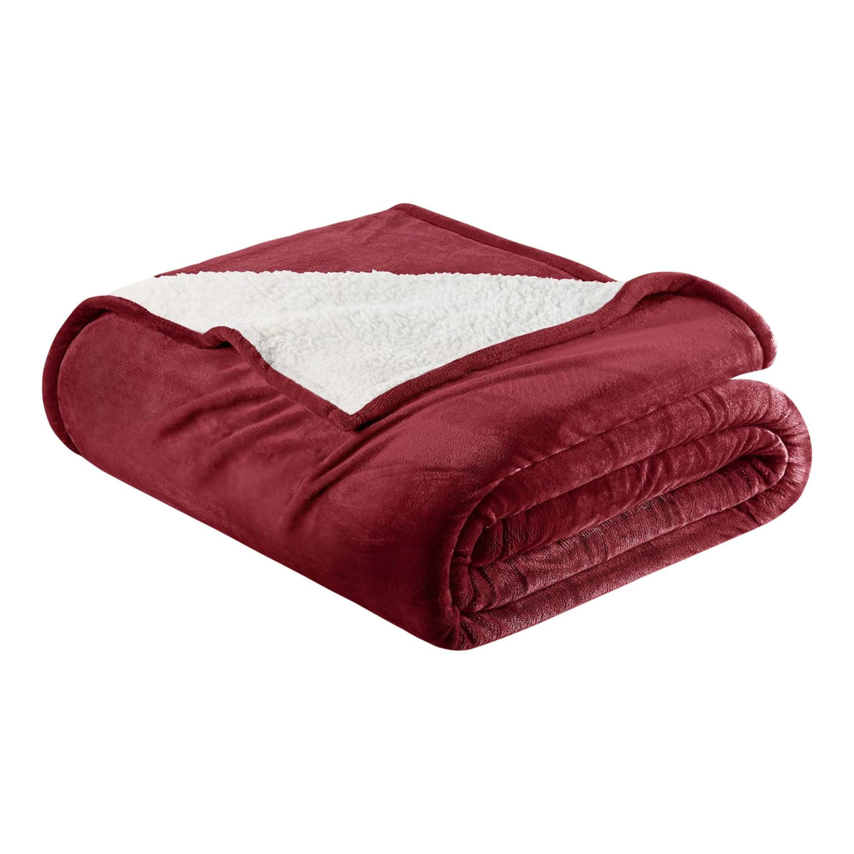Velvet Plush Sherpa Bed Blanket - Sherpa Fleece Collection